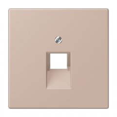 Virsma IAE/UAE-datu rozetei 1 x 8-polig, termoplasts lakots, Serie LS, ombre brûlée claire