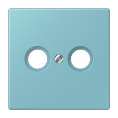 Virsma TV rozetei, termoplasts lakots, Serie LS, céruléen moyen