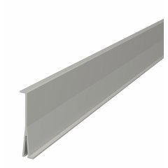 Starpsiena 80x2000mm, PVC, gaiši pelēks, 7035