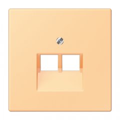 Virsma IAE/UAE-datu rozetei 2 x 8-polig, termoplasts lakots, Serie LS, terre sienne claire 59