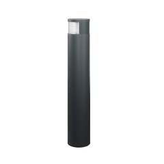 LED bollard light made from high-quality aluminium with lotus effect