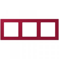 Rāmītis 3-vietīgs, LS ZERO, rouge carmin