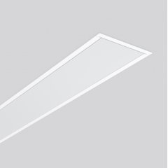 Gaismeklis LESS IS MORE vario, 13 W, 1600 lm, 830, white, DALI Recessed ceiling and wall luminaires, L 867 B 124 H 2 HEL 103, Plastic (PMMA) prismatic