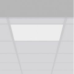 Gaismeklis PARLEDO, 40 W, 5000 lm, 840, white, DALI Lay-in luminaires, L 595 B 595 HEL 41, Plastic (PC) prismatic