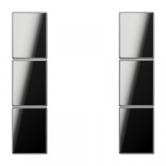 Taustiņs 3-viet, F50, Serie LS, glanzchrom