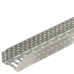 Kabeļu rene MKSM perforēta, ar ātro savienotāju 110x200x3050, V2A, 1.4301, 2B
