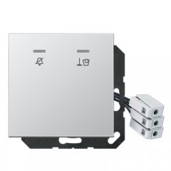 Viesnīcas koridora LED info zīme ar simboliem 230 V, Serie LS, alumīnijs