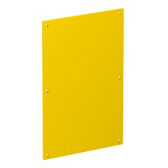 Montāžas adapteris tukšs 160x105mm, PVC, dzeltens, 6000 VHF-P1