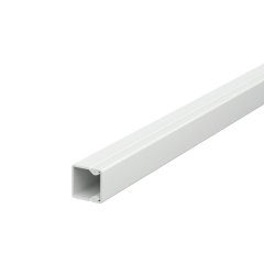Kabeļu kanāls ar perforēto pamatni 15x15x2000, PVC, gaiši pelēks, 7035