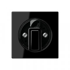 Virsma ar grozāmu slēdzi, termoplasts, Serie A, melns