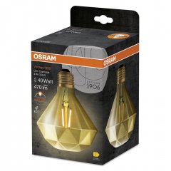 Spuldze Vintage 1906® LED SPECIAL Shapes 40 4 W/2400 K GOLD E27