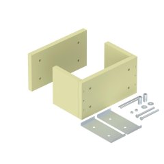 Ugunsdr.kabeļu stipr.aizsēgs vertikālai kabeļu instalācijai 360x225x200 ZSE90-31-17 LH