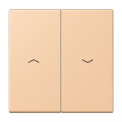 Taustiņs 2-viet žalūziju slēdzim, ar virzienrādītāju, Serie LS, terre sienne claire 31