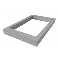 Kantains dzelzsbetona atbalsta rāmis 1180 x 760 mm, h=150 mm