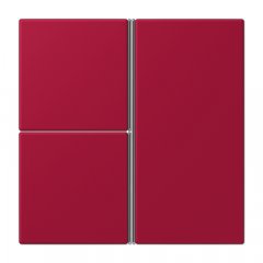 Taustiņs 3-viet, F40, Serie LS, rouge carmin