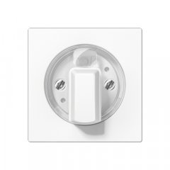 Virsma ar grozāmu slēdzi, termoplasts, Serie A, balts