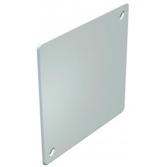 Kārbas vāks zemapmetuma 170x170x1,75, PS, balts UV 150 D