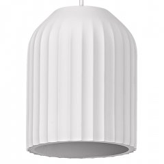 Decor Plaster Routes Pendant 150 1XE27 White