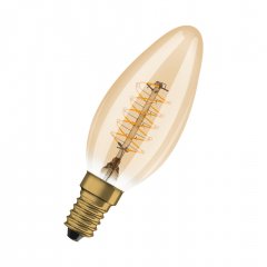 Spuldze Vintage 1906 LED CLASSIC A,B,P SLIM FILAMENT DIMMABLE 25 3.4 W/2200 K GOLD E14