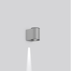 Gaismeklis NADELSPOT PRO, 12 W, 250 lm, 830, silver, DALI Wall luminaires, L 100 B 154 H 127, Transparent glass