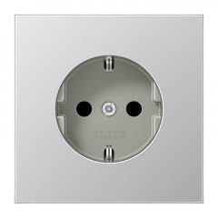 Kontaktligzda SCHUKO, 16 A 250 V ~, Serie LS, Aluminium