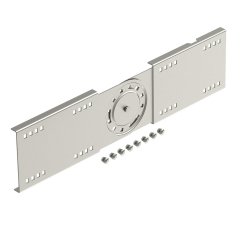 Regulējams savienojums sistēmai lieliem attal. 160 160x680, V2A, 1.4301, 2B