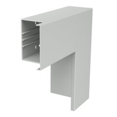 Plakanais stūris 300x130x100, PVC, gaiši pelēks, 7035
