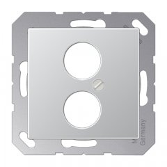 Virsma ar 2 vietām 18,5 mm Ø, Serie A, alumīnijs