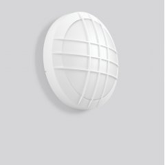 Gaismeklis ROUNDED maxi, white, on/off Ceiling and wall luminaires, D 400 H 127, Opal glass