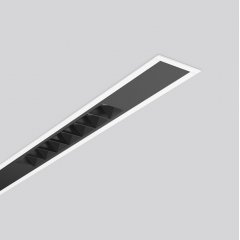 Gaismeklis LESS IS MORE BEAMLINE, 23 W, 1950 lm, 930, white, on/off Recessed ceiling luminaires, L 1141 B 71 H 2 HEL 106, Mini-Reflector-System