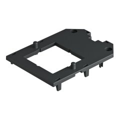 Adapterplate priekš UT34, 1 balsta ierīces 104x76x4, PA, grafīta melns, 9011 UT34 D2