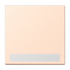 Taustiņs 1-viet, marķējams, Serie LS, rose pâle