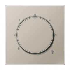 Centrālplate termostatam, Serie LS, krāsa nerūsējošais tērauds