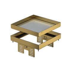 Kvadrata kasete tukšs 200x200mm, CuZn RKN2 UZD3 4MS25