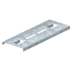 Adapterplate spraišļiem funkciju nodrošināšanai 280x140x16,5, St, FT