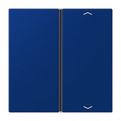 Taustiņs slēdzim 1-viet, ar virzienrādītāju, F40, Serie LS, bleu outremer foncé