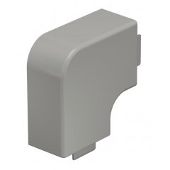 Plakana stūra vāks 40x60mm, PVC, akmens pelēks, 7030