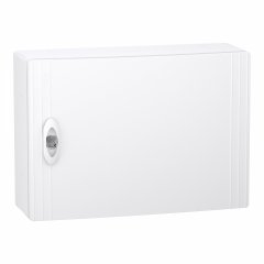 Sadalne, PrismaSeT XS, virsapmetuma, 1 x 18 moduļi, 1 zemējuma + 1 nulles termināli, baltas durvis