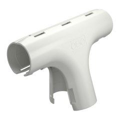 Quick pipe T veida elements M25, PP, dzidri balts, 9010