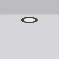 TOLEDO FLAT+ round, 10 W, 860 lm, 827-865, anthracite, DALI Recessed downlights, D 165 H 2 HEL 35, 1