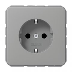 Kontaktligzda SCHUKO, 16 A 250 V ~, termoplasts, Serie CD, grau