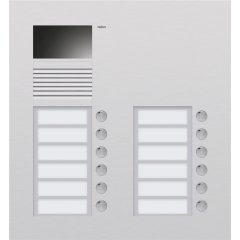 Zemapmetuma ārejais namrunis (door-phone) ar 12 zvaniem un kameru