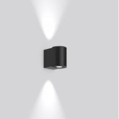 Gaismeklis NADELSPOT PRO, 23 W, 2200 lm, 830, anthracite, DALI Wall luminaires, L 100 B 154 H 127, Transparent glass