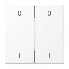 EnOcean slēdzis-raidītājs kanālu skaits 4, simboli 0 I, Serie LS, sniegbalts matēts