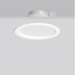 TOLEDO, 23 W, 2700 lm, 830, 840, white, on/off Recessed downlights, D 225 H 4 HEL 98, 107°