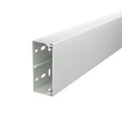 Kabeļu kanāls ar perforēto pamatni 40x90x2000, PVC, gaiši pelēks, 7035
