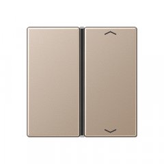 Taustiņs slēdzim 1-viet, ar virzienrādītāju, F40, Serie A, šampanieša krāsā