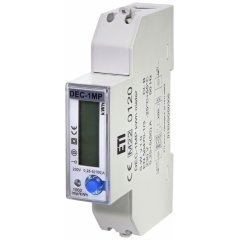 DEC-1MP Elektro enerģijas skaitītājs1fāzu MODBUS (kWh, V, A, Hz, C0)