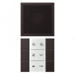 Iekštelpu audio stacija, Serie LS, dark (lackiertes Aluminium)