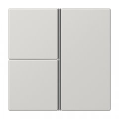 Taustiņs 3-viet, F40, Serie LS, gaiši pelēks